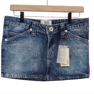 BDG Outfitters Blue Denim Mini Skirt